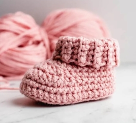 Crochet Baby Booties