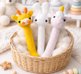 Baby Rattle Amigurumi