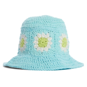Flower Blue Bucket Hat