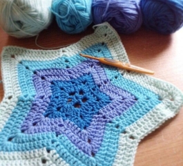 Crochet Star Blanket