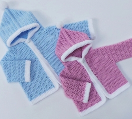 Crochet Baby Hoodie