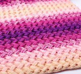 Crochet Zig Zag blanket