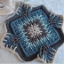 Textured Crochet Elements Square