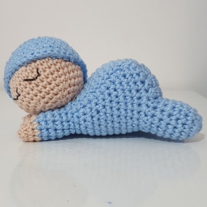 Sleeping Baby Amigurumi Crochet Pattern