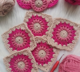 Sunburst Granny Square