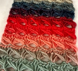 Broomstick Lace Infinity Scarf