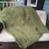 Basketweave Diamond Throw Crochet
