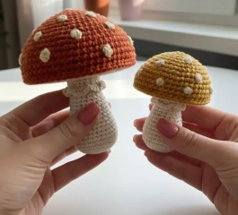 Little Mushroom Amigurumi