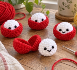 Crochet Cheese Amigurumi Pattern