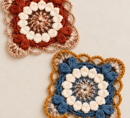 Espresso Martini Inspired Granny Square