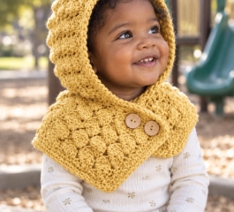 Textured Toddler Hood Crochet