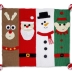 Christmas Character Crochet Blanket