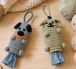 Dog Poop Bag Holder Crochet