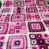 Mixed Granny Square Blanket