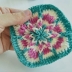Three-Dimensional Star Crochet Motif