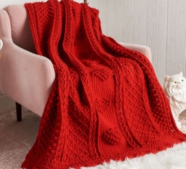 Crochet Heart of the Matter Blanket