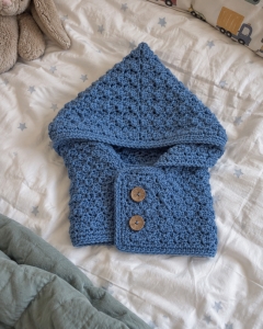 Textured Toddler Hooded Scarf