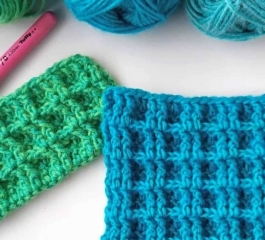 Double Waffle Crochet Stitch