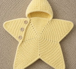 Twinkle Twinkle Baby Star Crochet Bunting