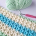 3D V-Stitch Autumn Crochet Blanket
