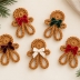 Tiny Crochet Gingerbread Man Ornament