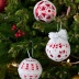 Lace Crochet Christmas Tree Décor