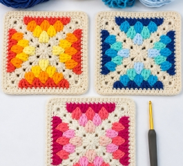 Beautiful and Easy Crochet Square