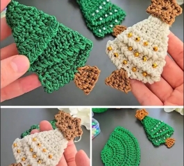 Crochet Christmas Trees